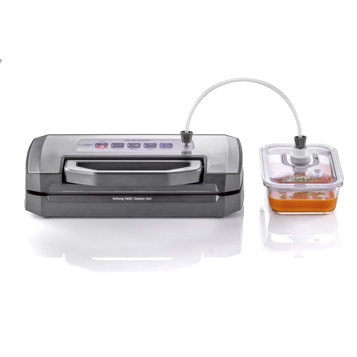 Vakuumiergerät VRH 490 advanced, -0,8 bar, 12 L/min - Caso