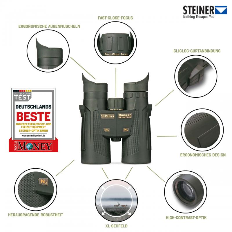 Ranger Xtreme Fernglas 8x42 - Steiner