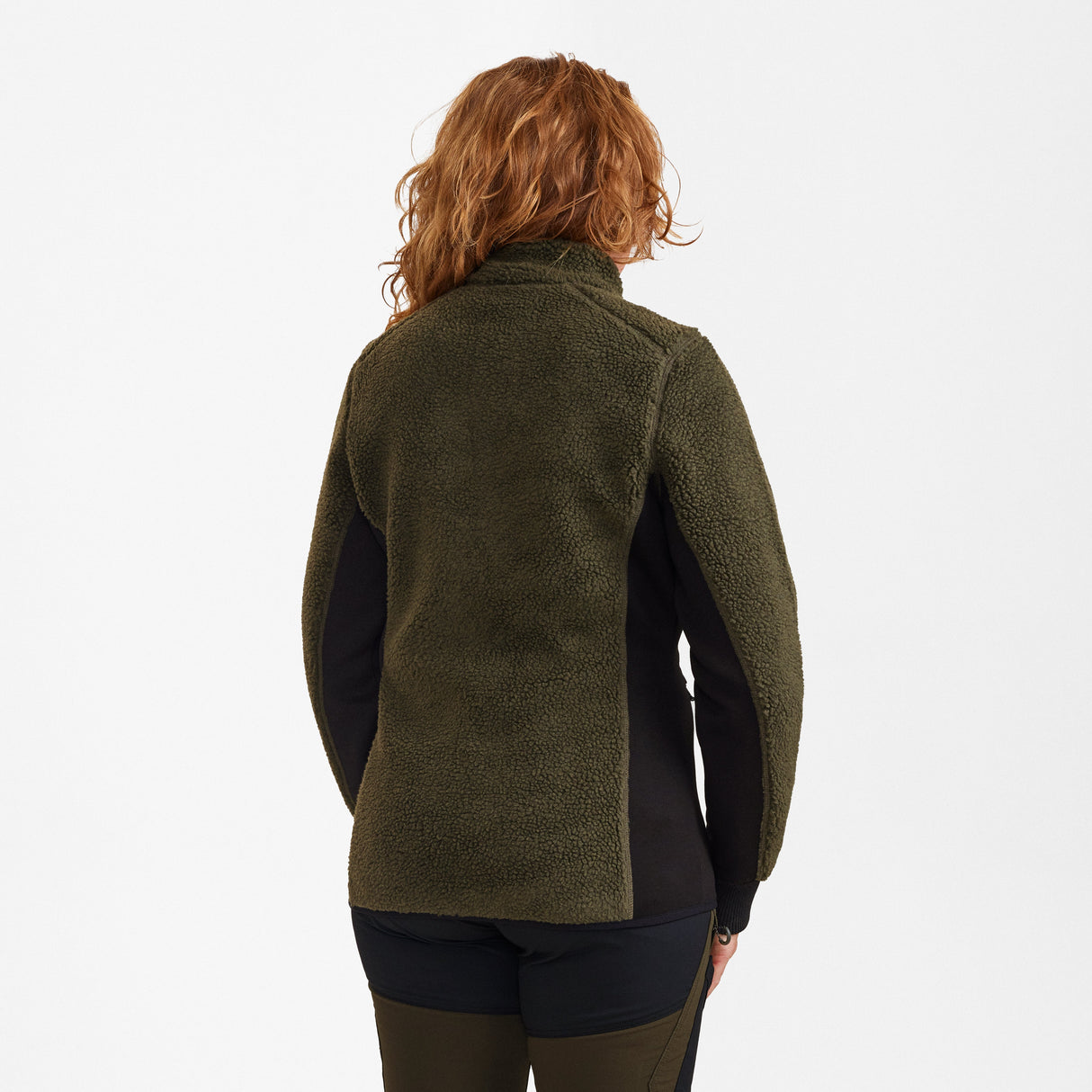 Lady Roja Faserpelzjacke Adventure Green - Deerhunter