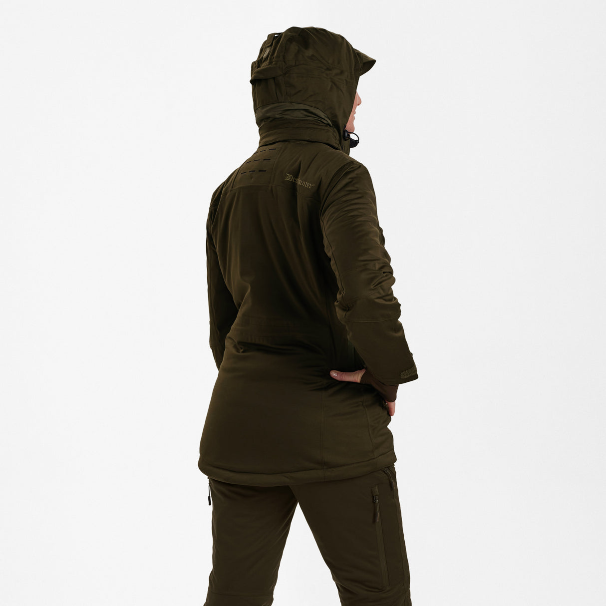 Damen Excape Winterjacke Art Green - Deerhunter