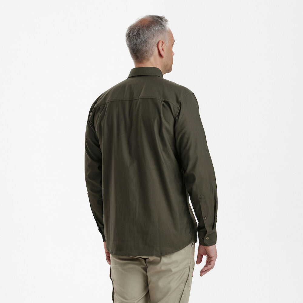 Matobo Hemd Forest Green - Deerhunter