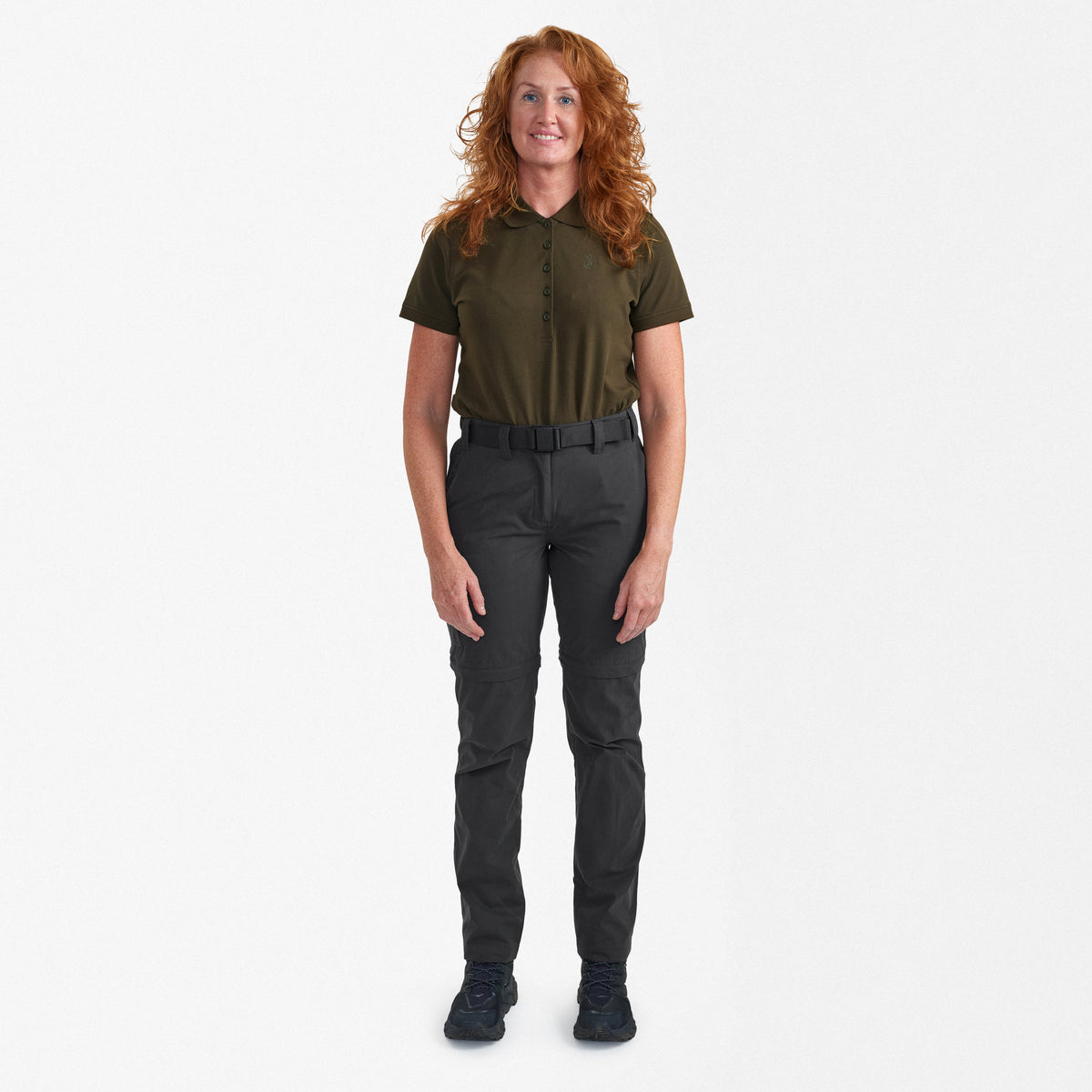 Lady Slogen Zip-Off-Hose Black Ink - Deerhunter