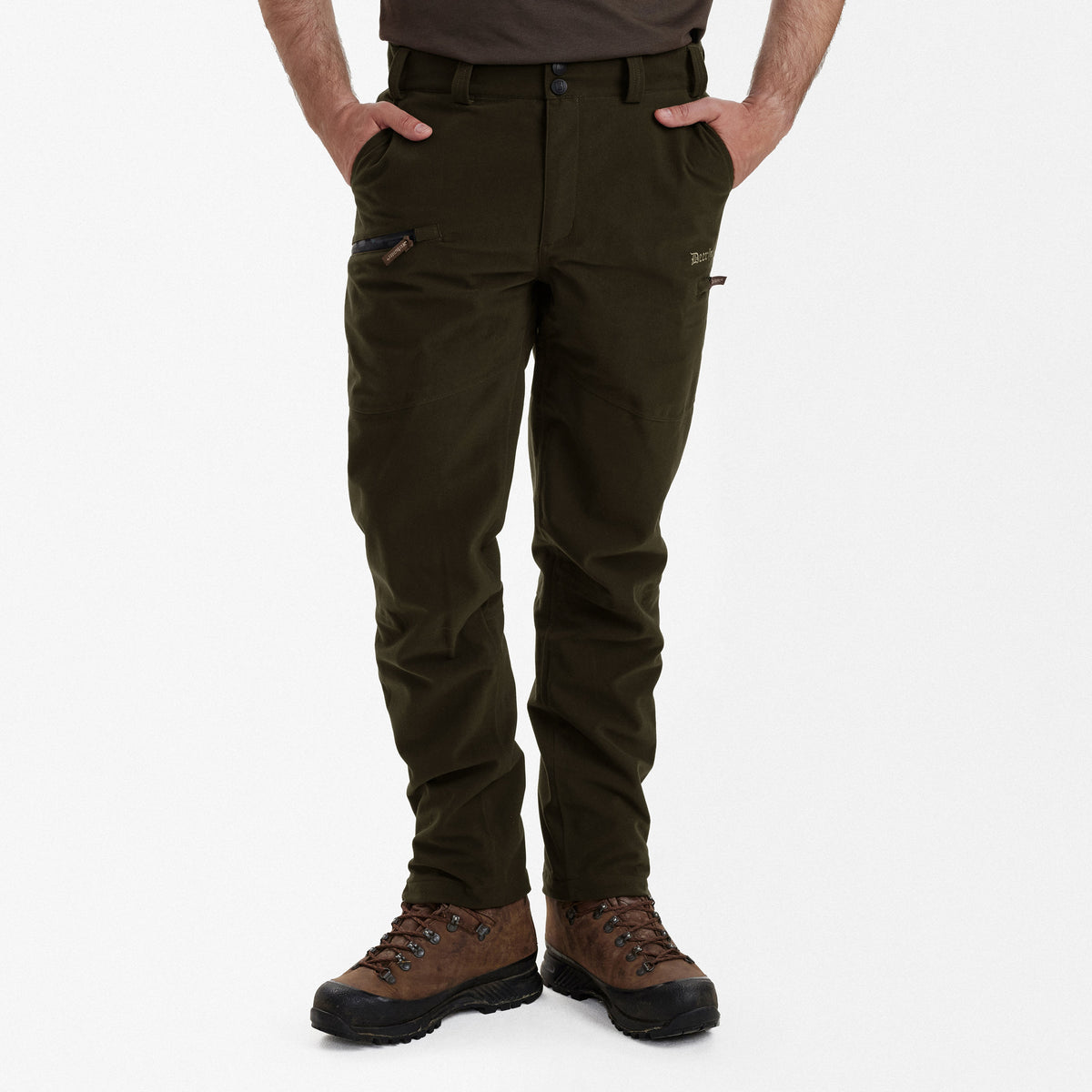 Spodnie Pro Gamekeeper - peat - Deerhunter