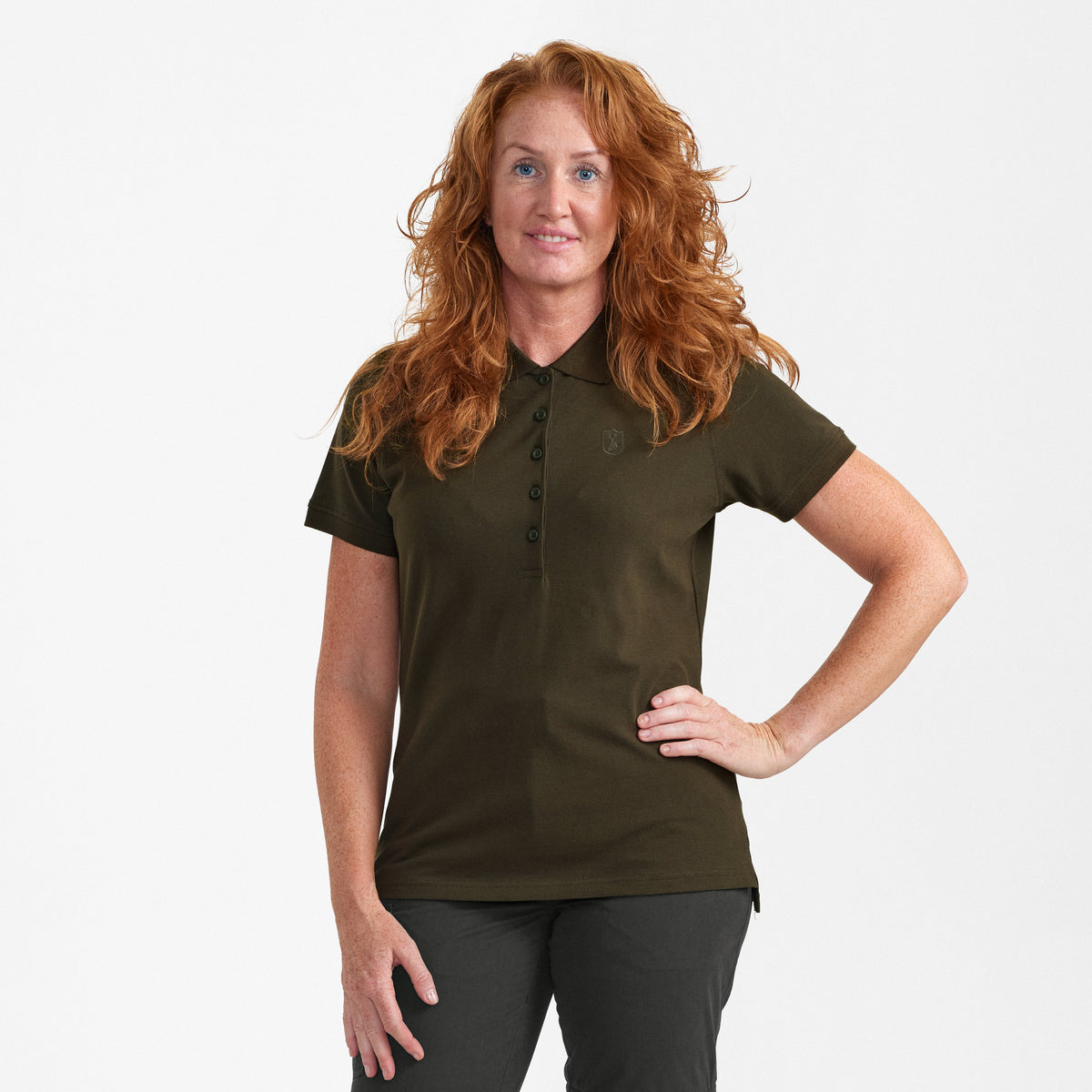 Lady Harriet Koszulka polo Deep Green - Deerhunter