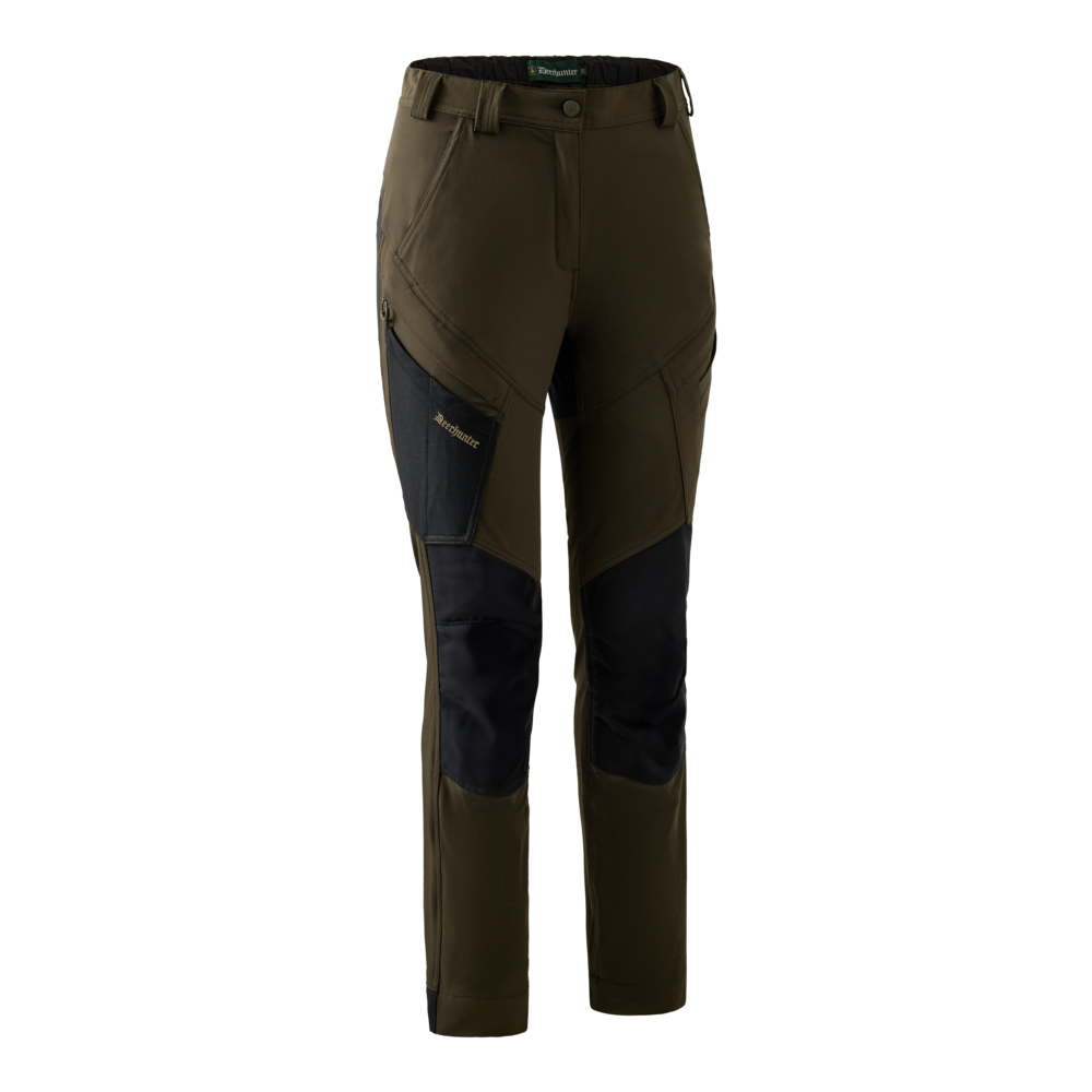 Lady Northward Hose - Grün/Schwarz - Deerhunter