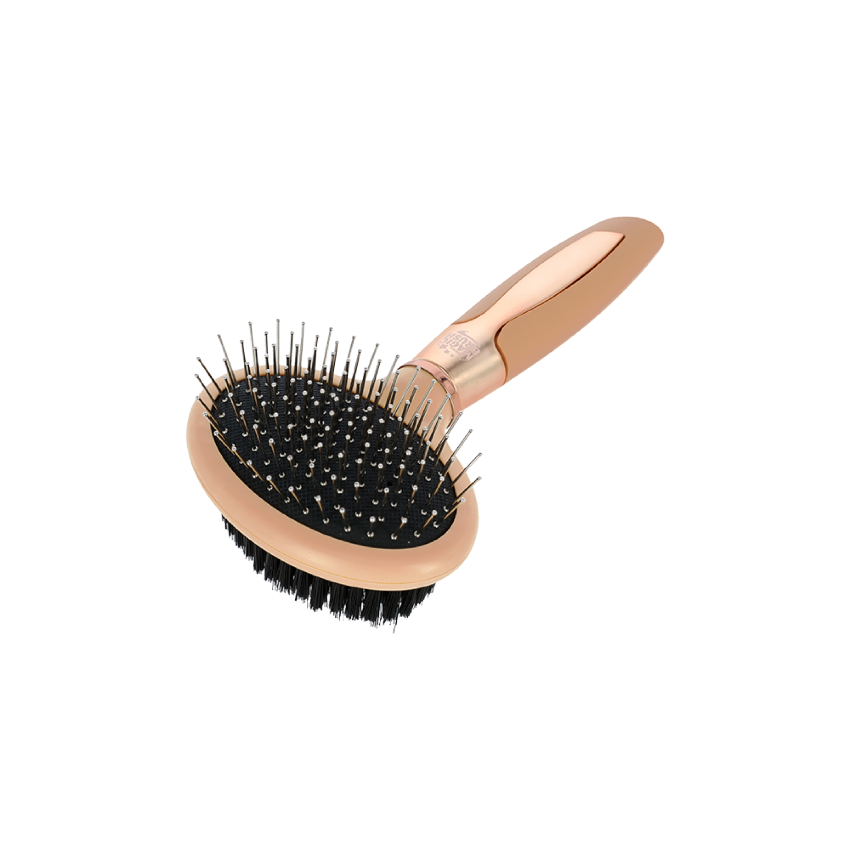 MagicBrush Doppelbürste 9x20 cm, gold – Kerbl