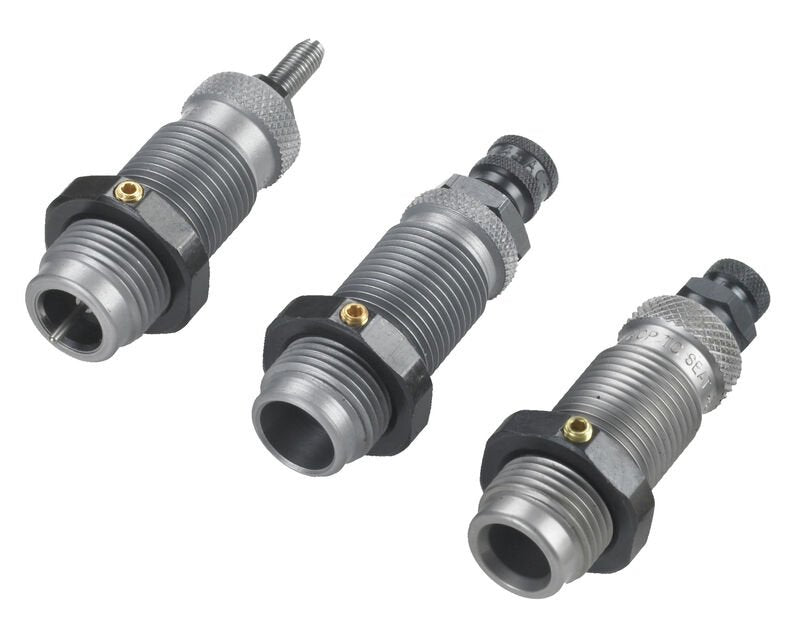 RCBS 3-Teile Karbid-Hülsenset mit Taper Crimp – RCBS
