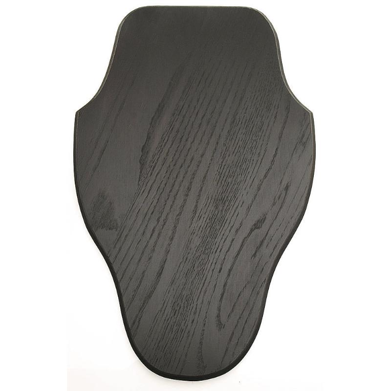 Geweihplatte - Elch/Hirsch - Dunkle Eiche 43 x 27 cm - Hunters Choice