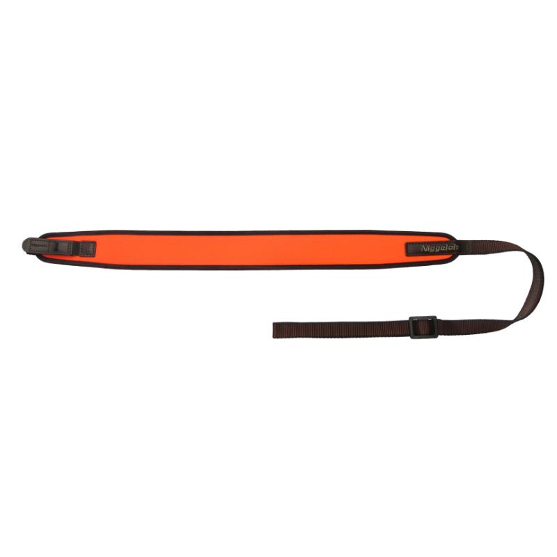 Gewehrriemen Orange Neopren mit Schnellverschluss - Niggeloh