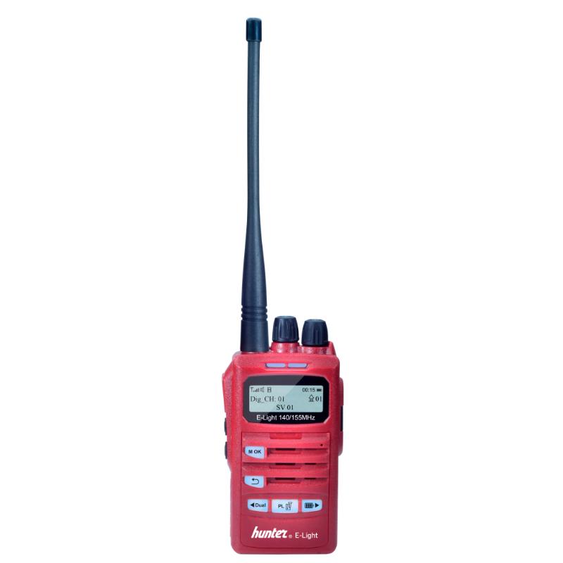 Jagdfunkgerät analog/digital 140/155 MHz - Hunter E-light