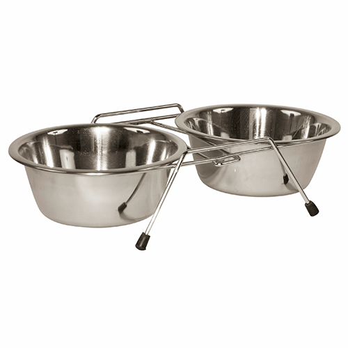 Metallschalen im Ständer 1800ml – Kerbl