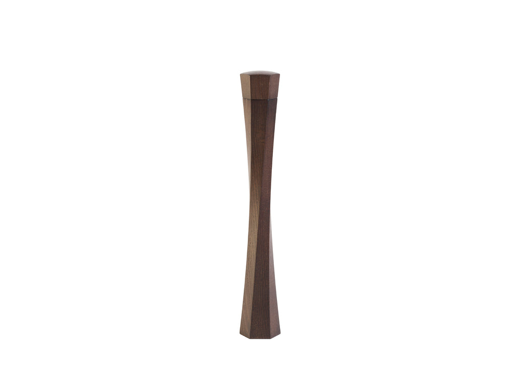 TWIST Salz/Pfeffer Keramikmühle, groß, in dunkler Esche - Legnoart