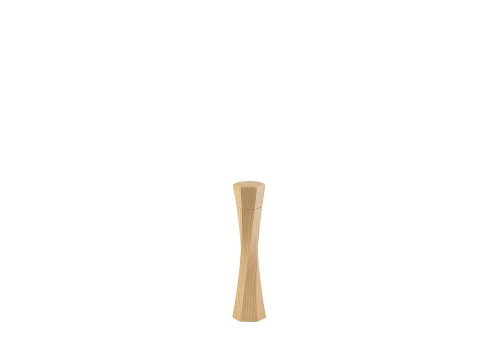 TWIST Salz- und Pfeffermühle mit Keramikmahlwerk, klein in heller Esche - Legnoart