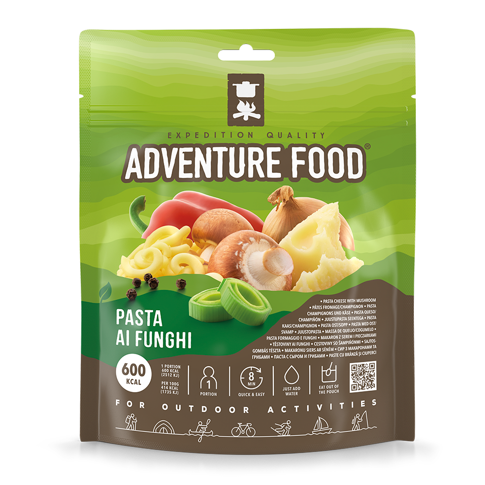 Pasta mit Pilzen – Adventure Food