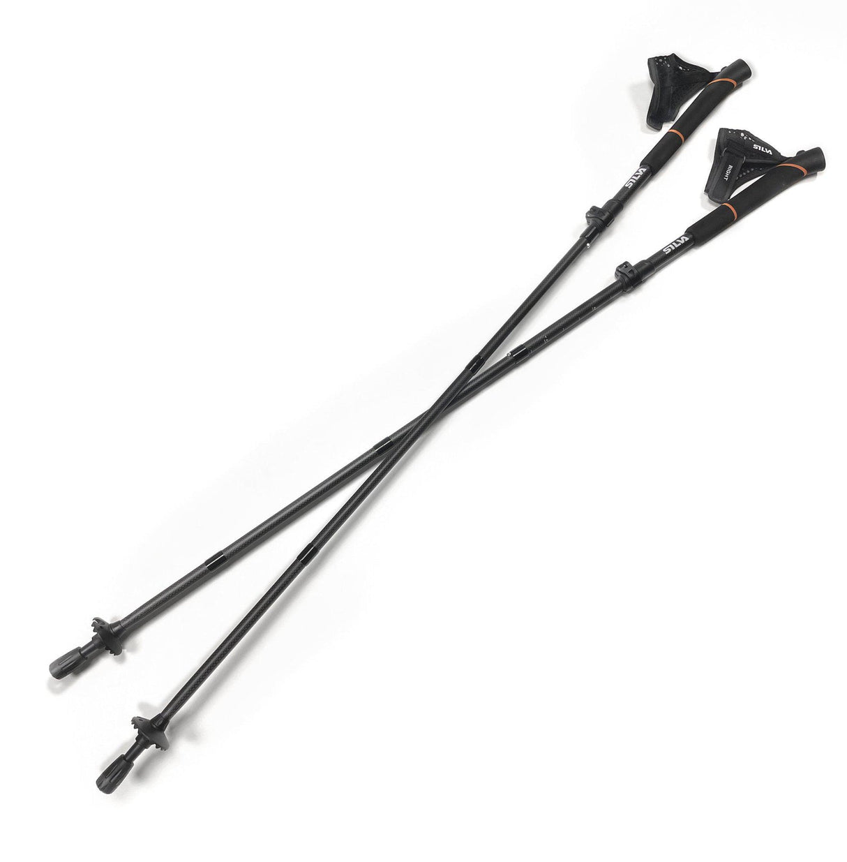 Verstellbare Carbon-Laufstöcke 120–140 cm – Silva