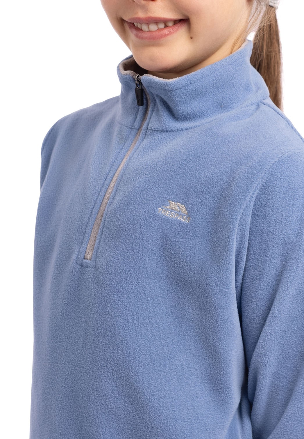 Sybil-female Microfleece at100 - Denim Blue - Trespass