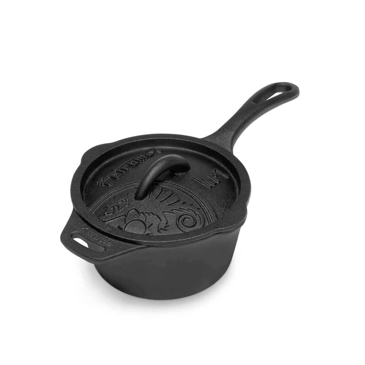 Gusseiserner Kochtopf mit Deckel kr1 – Petromax