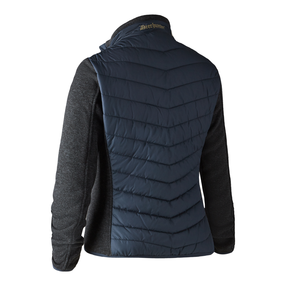 Lady Caroline Wattierte Jacke - Blau - Deerhunter