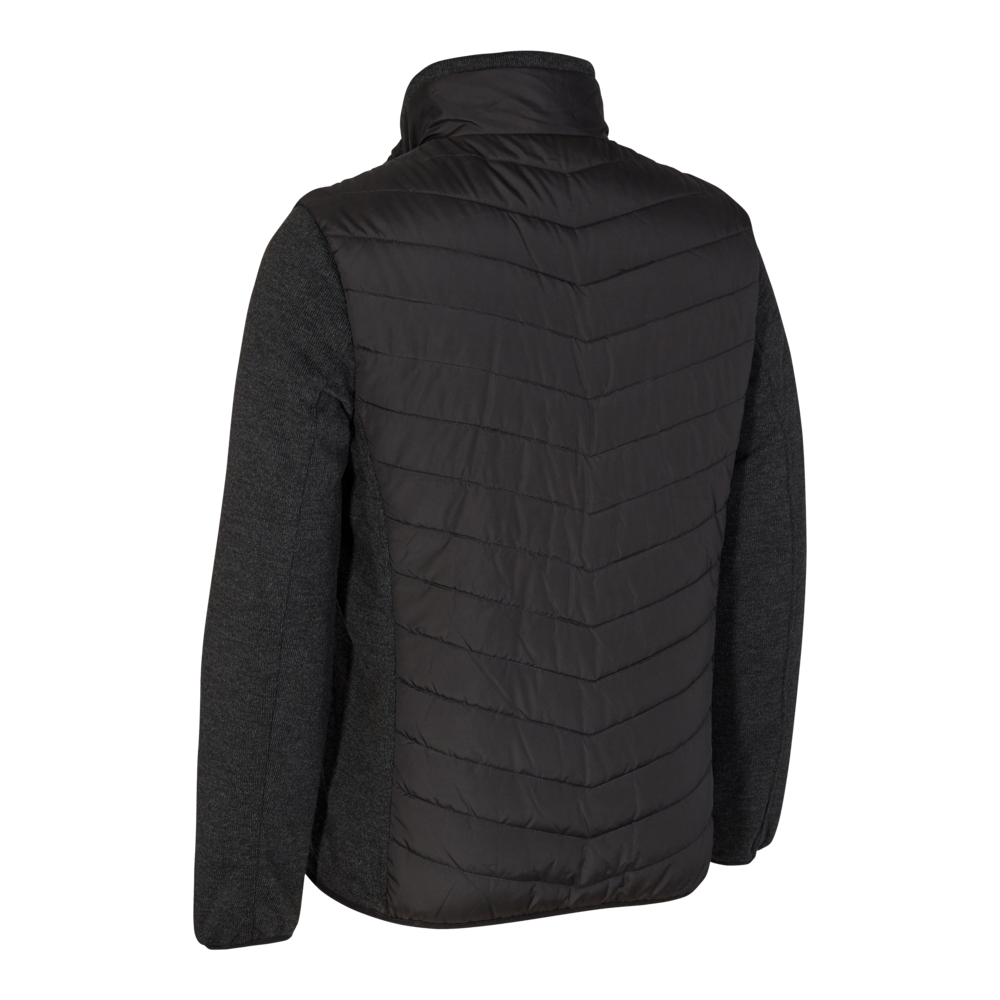 Moor Steppjacke mit Strick Schwarz - Deerhunter