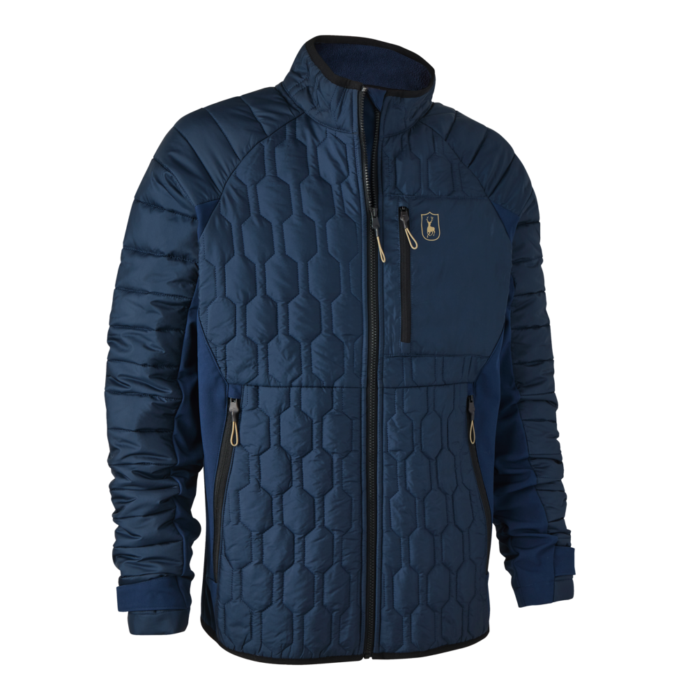 Mossdale Steppjacke - Blau - Deerhunter