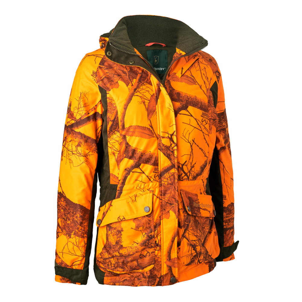 Lady Estelle Winterjacke Orange - Deerhunter