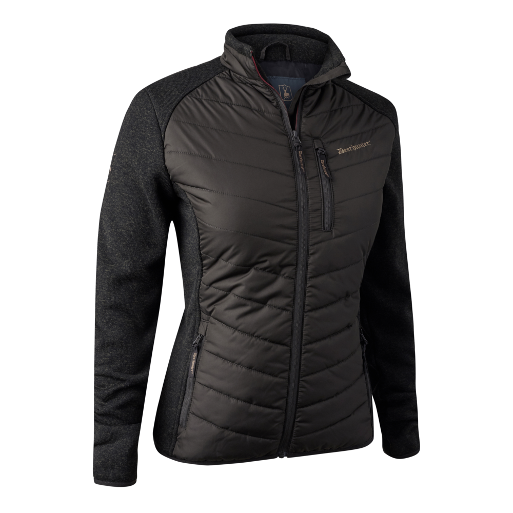 Lady Caroline Wattierte Jacke Braun - Deerhunter