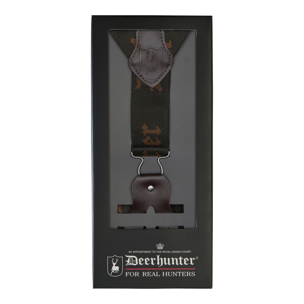 Logo-Hosenträger zur Knopfbefestigung - Deerhunter