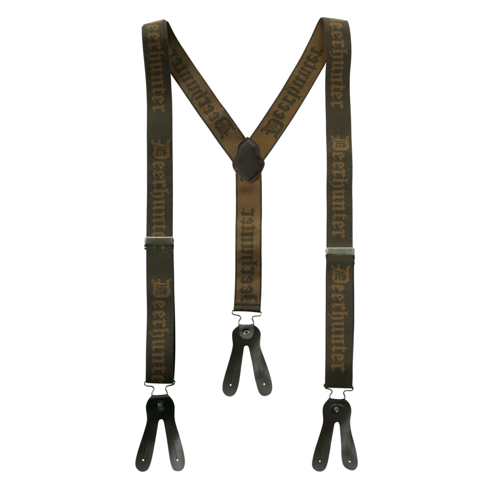 Logo-Hosenträger zur Knopfbefestigung - Deerhunter