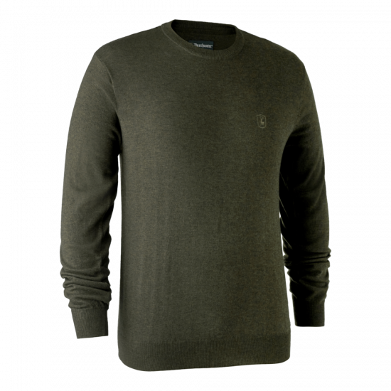 Kingston Pullover mit rundem Hals - Grün - Deerhunter
