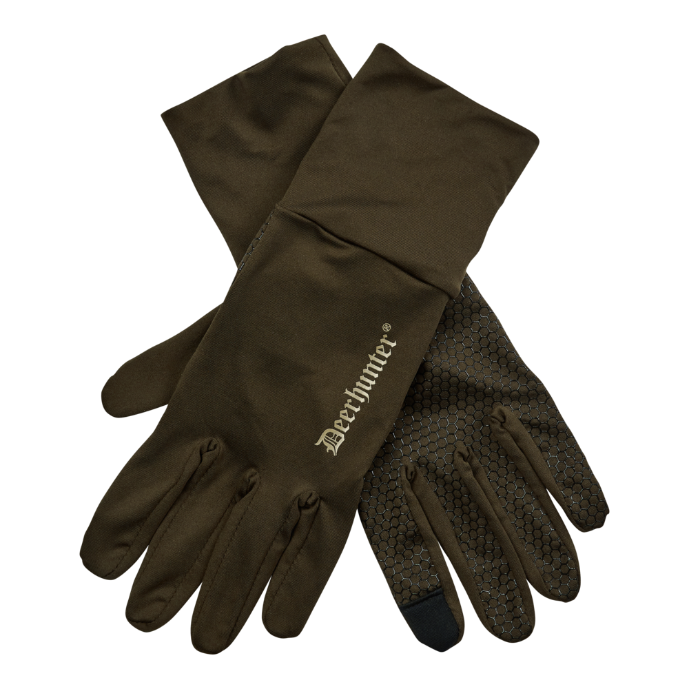 Excape Silikon-Griff-Handschuhe Grün - Deerhunter