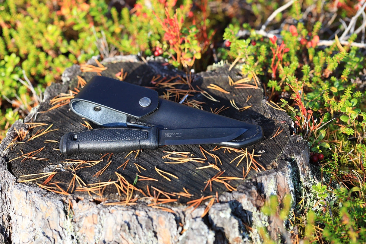 Garberg BlackBlade mit Lederscheide – Morakniv