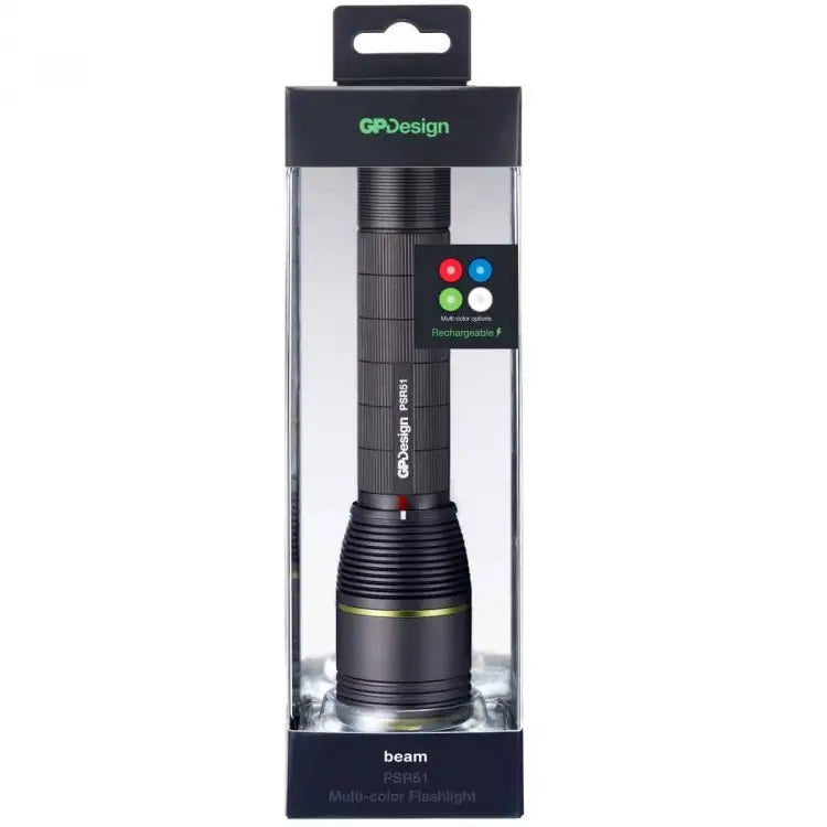 Latarka LED akumulatorowa Castor PSR51 Multi-col. 500 lumenów GP Design