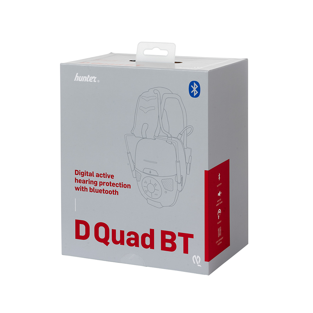 Hunter ochronniki słuchu D-Quad - BT Elektroniczne