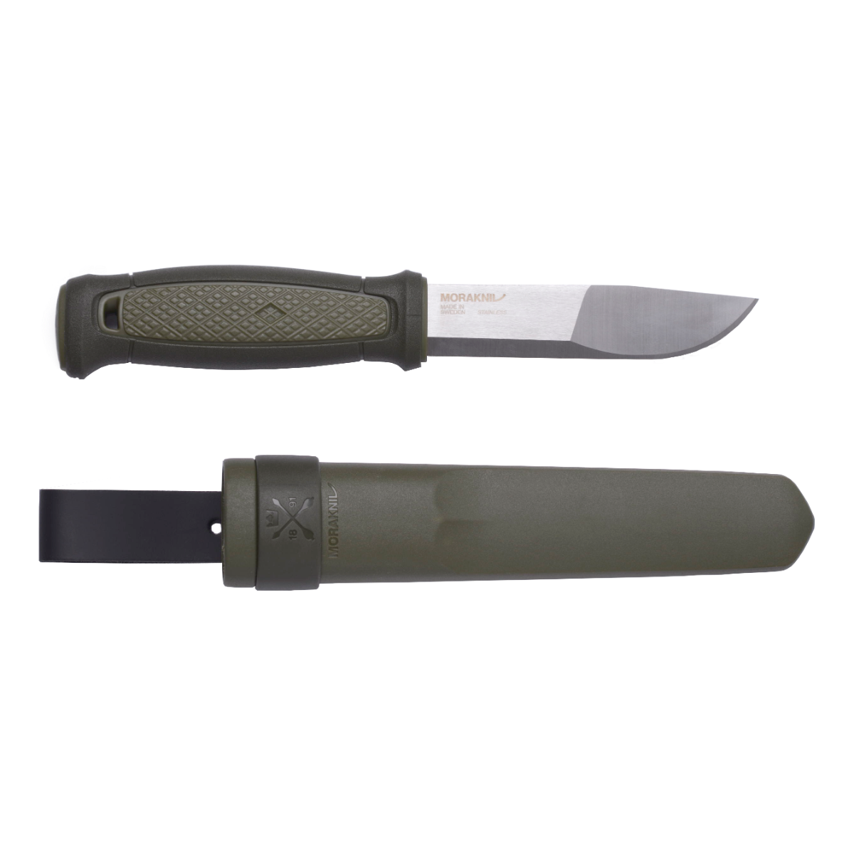 Kansbol mit Kunststoffscheide (S) Grün – Morakniv