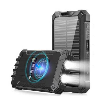 Powerbank - 30.000mAh mit Solarzelle - Ignition