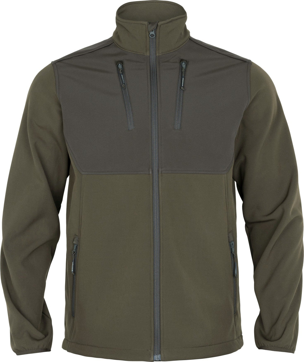 Kurtka softshell Härkila Scandinavian - Willow green/Shadow brown - Härkila