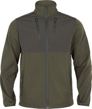 Kurtka softshell Härkila Scandinavian - Willow green/Shadow brown - Härkila