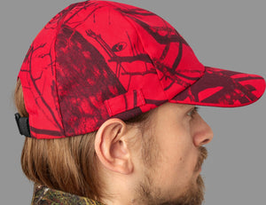 Moose Hunter 2.0 – czapka z daszkiem Safety MossyOak®Red