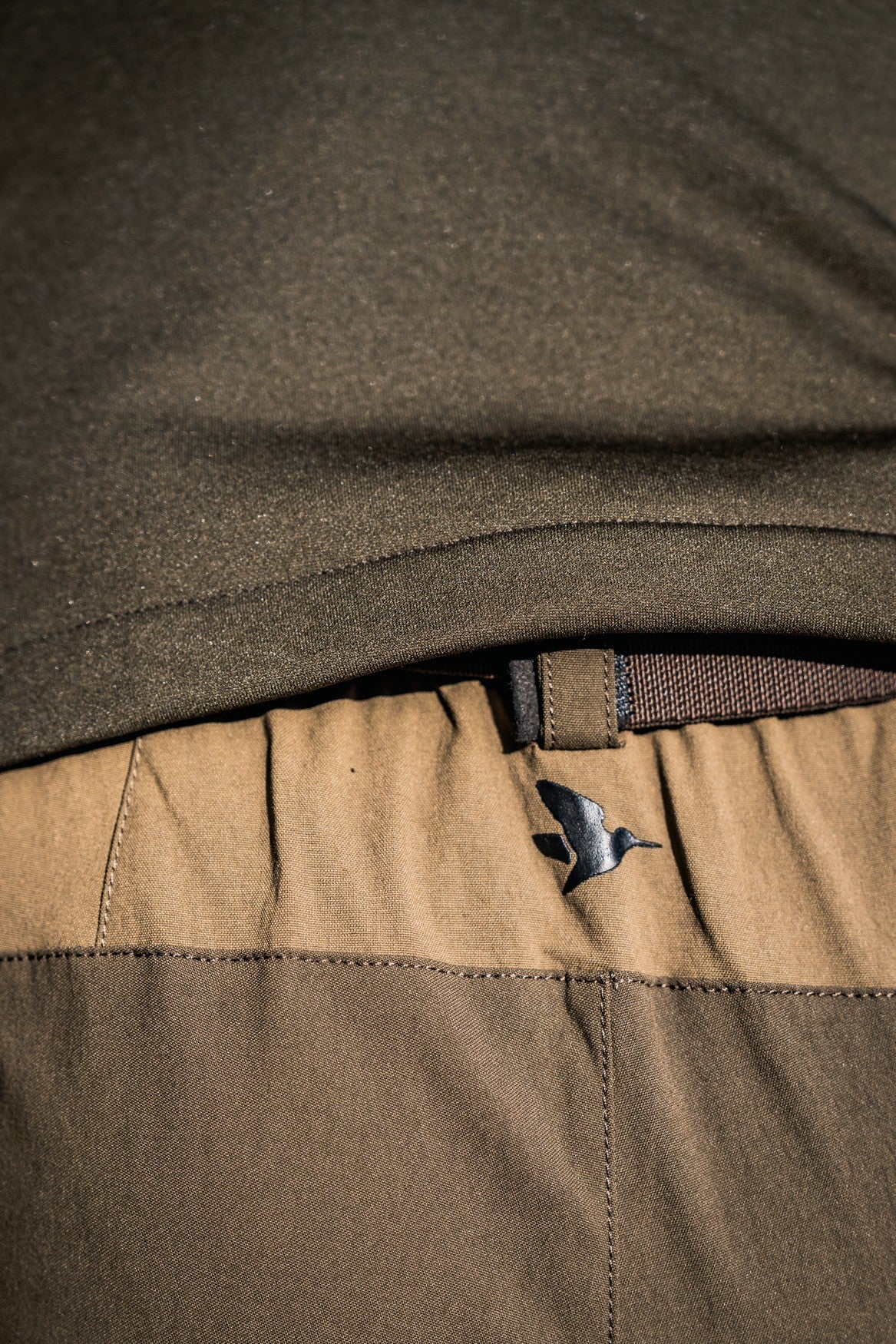 Spodnie damskie Larch Stretch Pine Green / Chocolate Torte - Seeland