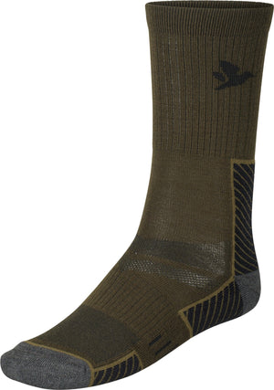 Skarpety Field Merino - 2-pak Pine Green/Military Olive - Seeland