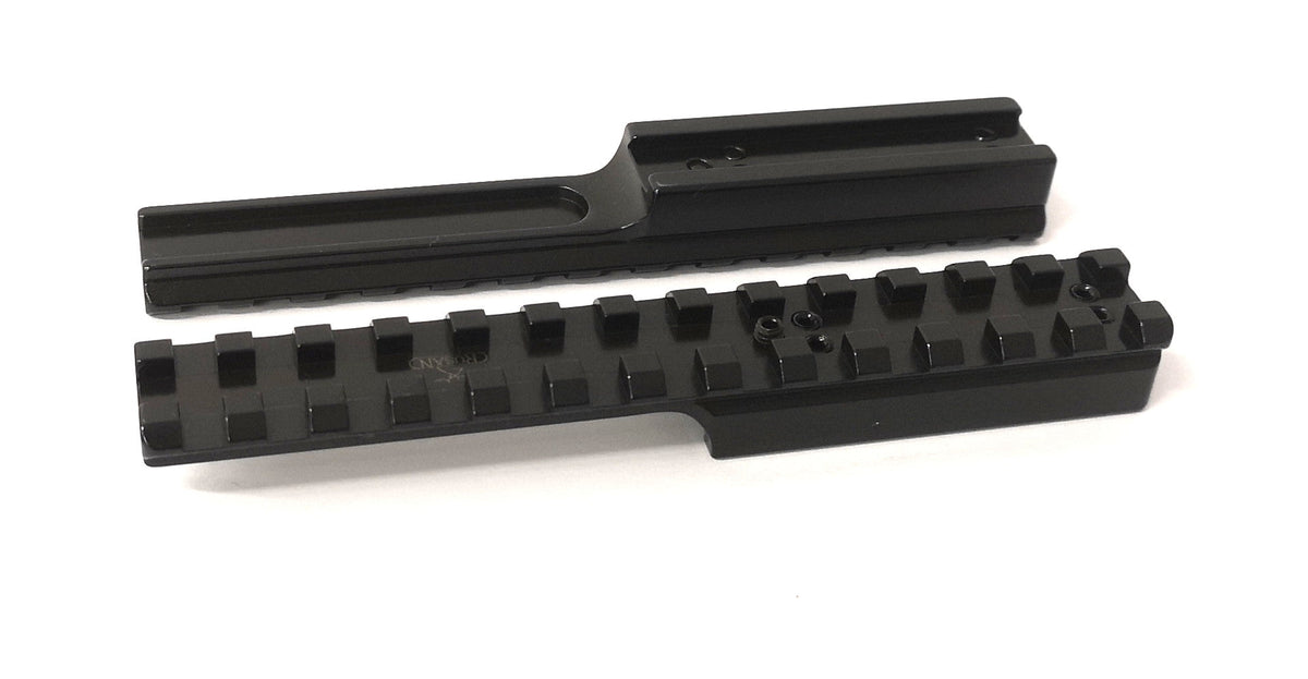 Picatinny Skinne A-O CZ 452/453/455/457/511/512/513 (prism 11 mm L=115) - 30 MOA - Rusan