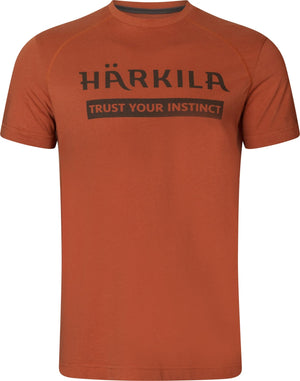 Härkila logo t-shirt S/S - Arabian spice - Härkila