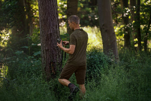 Rowan Stretch-Shorts Pine green - Seeland