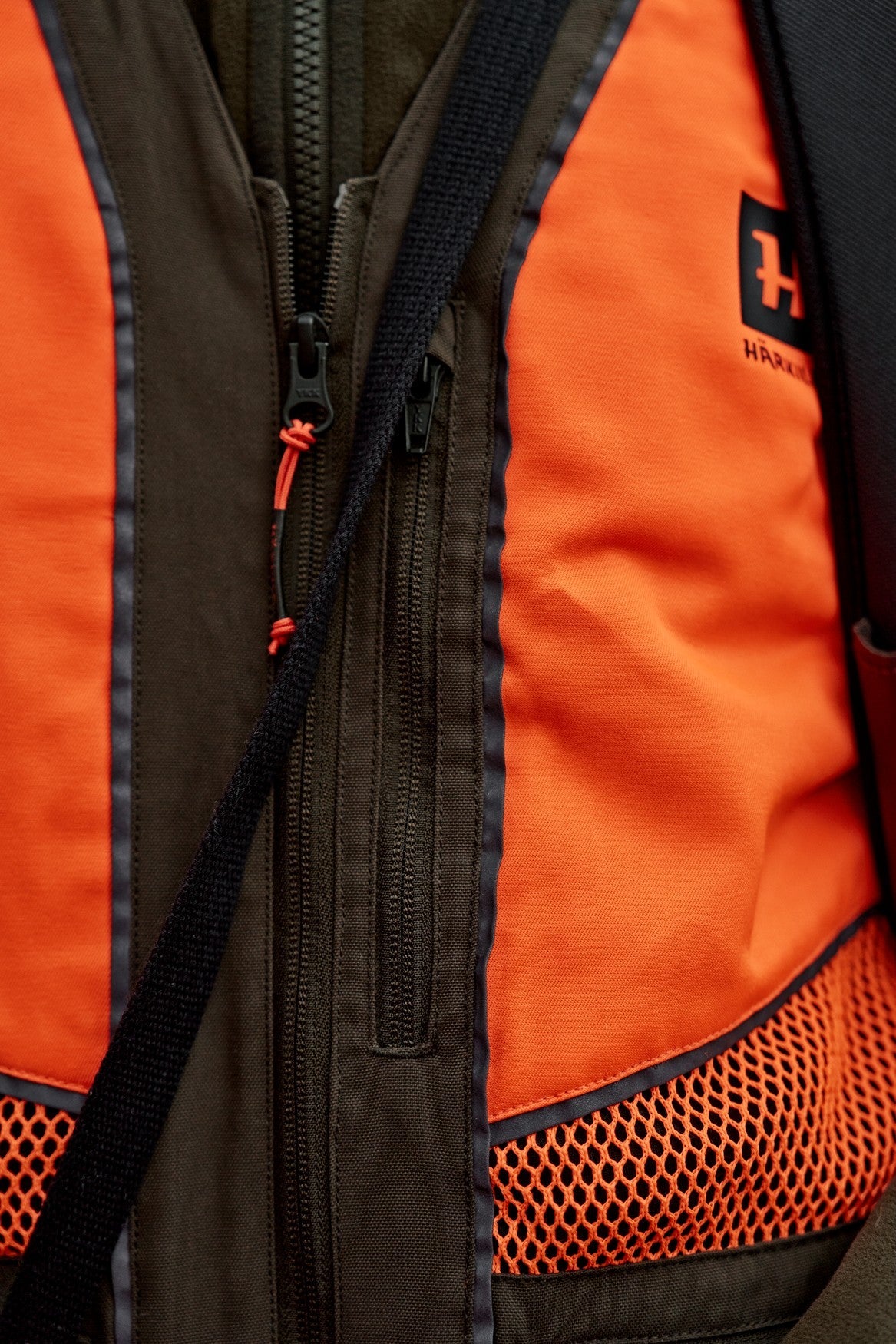 Wildboar Pro - Blaze kamizelka Orange blaze/Brązowy - Härkila