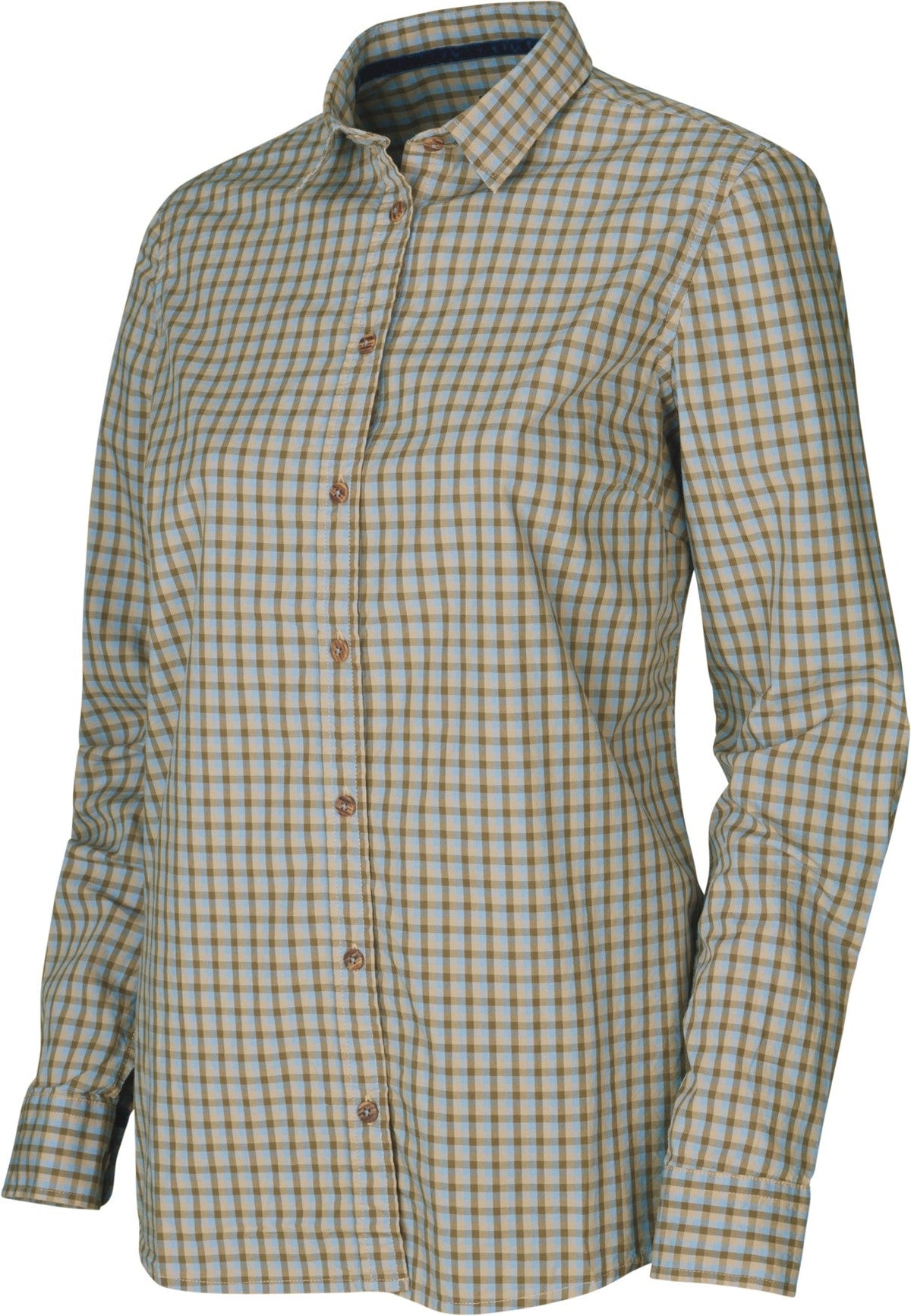 Koszula Selja Lady L/S Check - Heritage blue check - Härkila