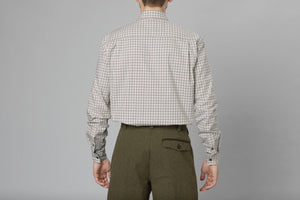 Koszula Oxford Shooting - Grape Leaf/Terracotta Check - Seeland