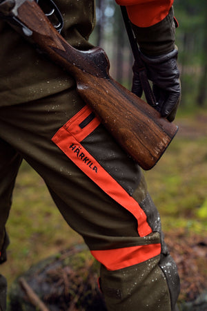 Pro Hunter Dog Keeper GTX spodnie Willow green/Orange - Härkila