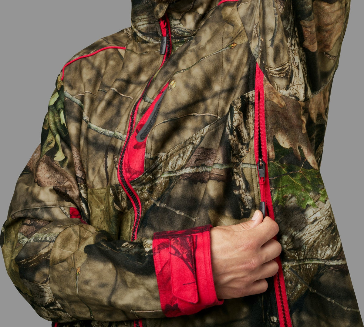 Moose Hunter 2.0 - Kurtka WSP MossyOak®Break-Up Country®/MossyOak®Red - Härkila