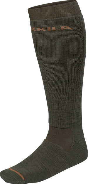 Skarpety Pro Hunter 2.0 long Willow green/Shadow brown - Härkila