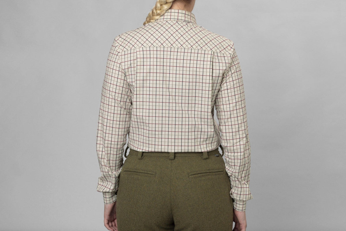 Koszula Kerry Shooting Cabernet/Blue Check - Seeland